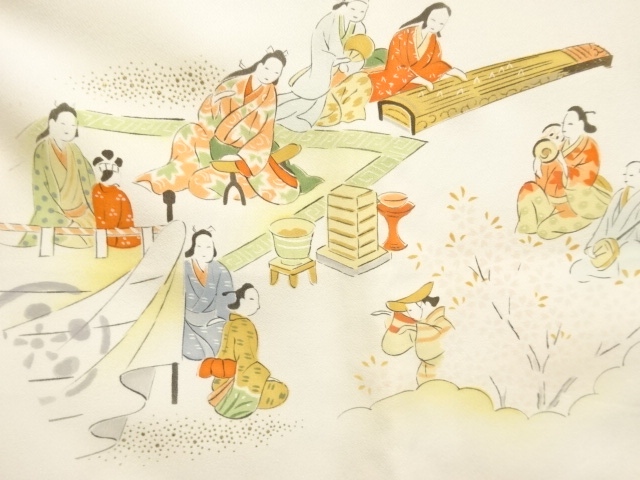 Japanese Kimono / Zugawari Silk